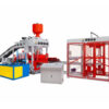 Hydraulic single-way press clay brick making machine - Product Image